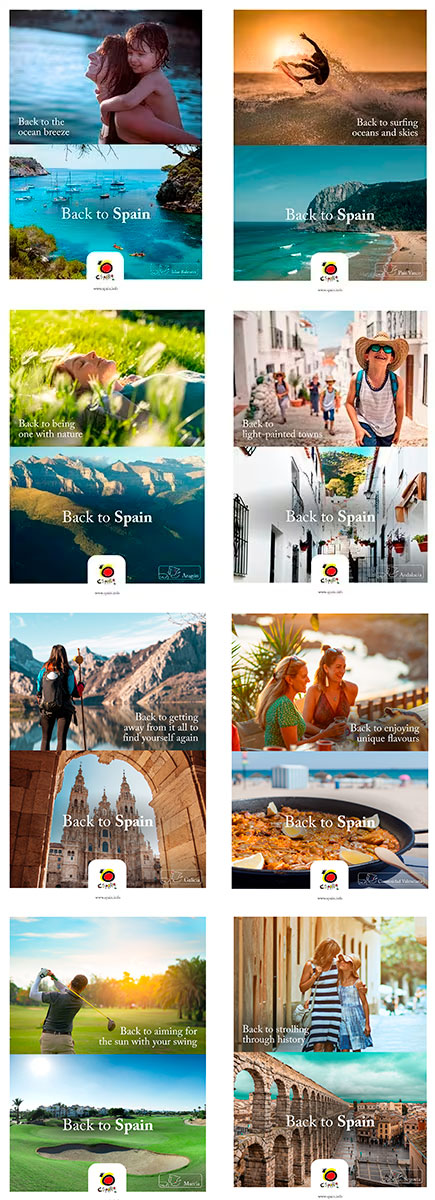 Campanya de publicitat internacional 2020: Back to Spain