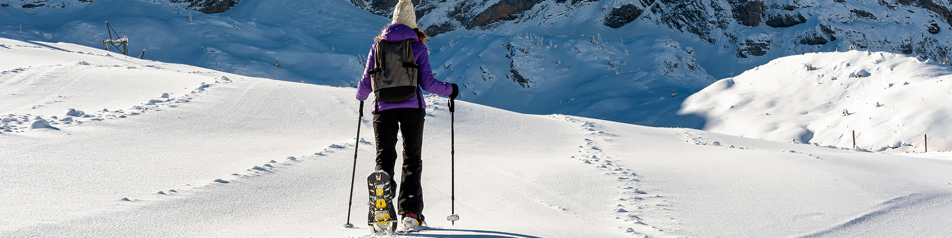 In the Pyrenees, there are a host of snowy passes just perfect for practicing snowshoeing