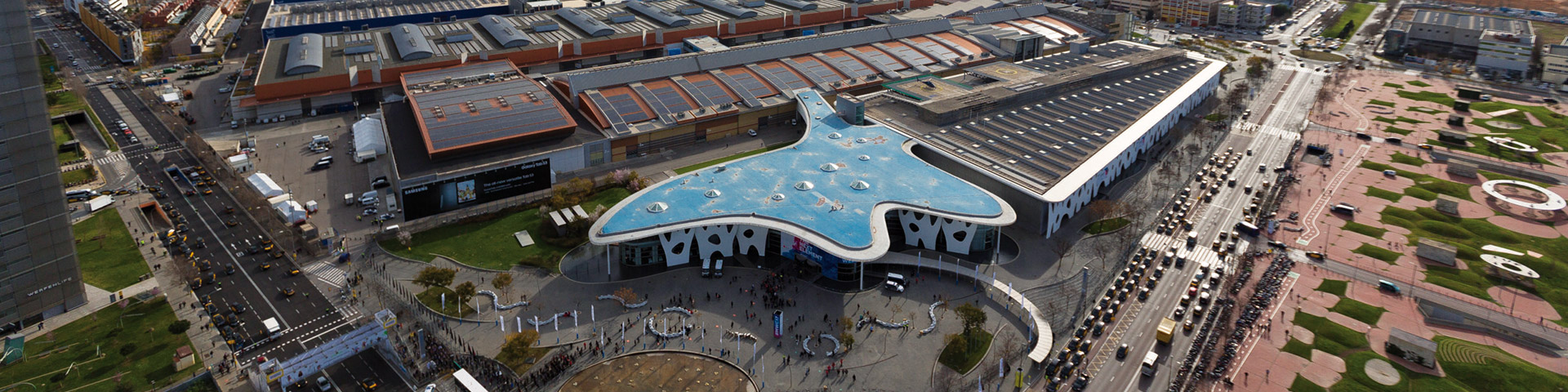Fira Barcelona hosts 270 events a year and welcomes three million visitors from over 200 countries and territories