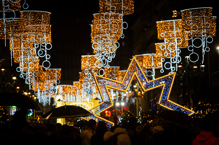 With its great light show, Vigo dresses up every year to welcome in Christmas