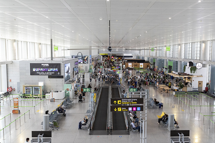 O Aeroporto Malaga-Costa del Sol ocupa o quarto lugar na Espanha em volume de tráfego © da Aena O Aeroporto Malaga-Costa del Sol ocupa o quarto lugar na Espanha em volume de tráfego © da Aena
