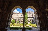 Image of the spectacular cloister and gardens of the Santa María de Tui Cathedral, Pontevedra (Galicia) Image of the spectacular cloister and gardens of the Santa María de Tui Cathedral, Pontevedra (Galicia)