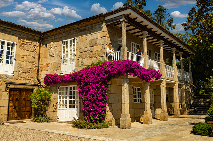 Pazo de San Mauro, where the Albariño variety is cultivated, forms part of the Wineries for Climate Protection network, the first and only sector-specific sustainability certification