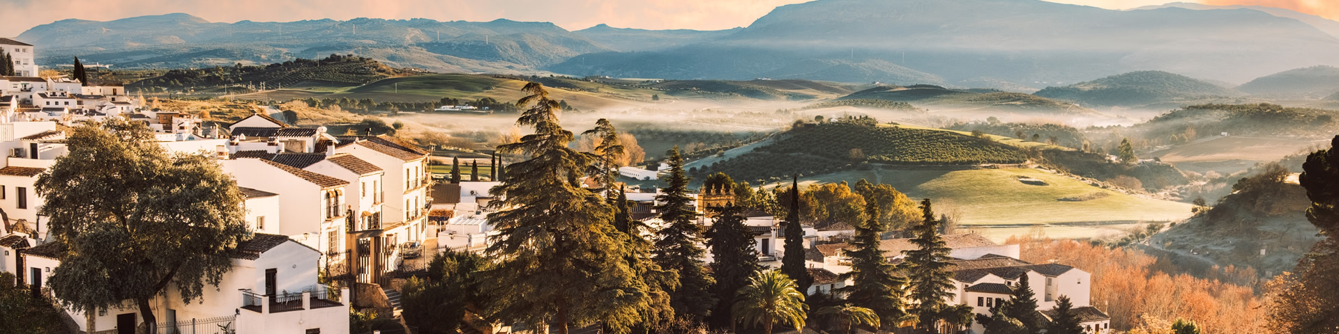 The Cuenca Gardens in Ronda (Málaga) evoke the legendary Hanging Gardens of Babylon, thanks to their curious arrangement of stepped terraces