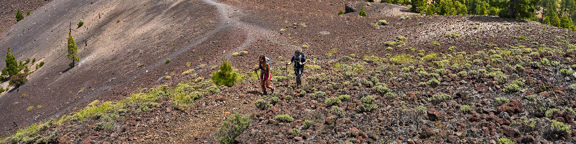 La Ruta de los Volcanes en La Palma ofrece un trekking natural a lo largo de un recorrido que en su día fue una importante vía de comunicación entre comarcas palmeras