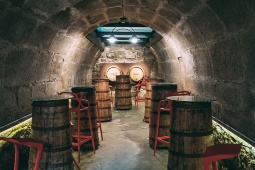 : Upon request, some of the best Riojan wines can be sampled in the underground cellar of Hotel Teatrisso