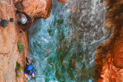 Imagem da Via Ferrata Roca de la Creu no Ribes © Freedome granóphyr