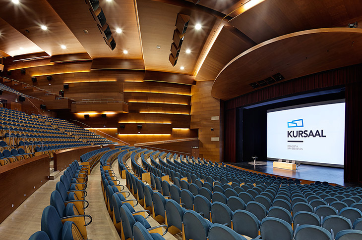 The Kursaal Auditorium has 1,806 seats