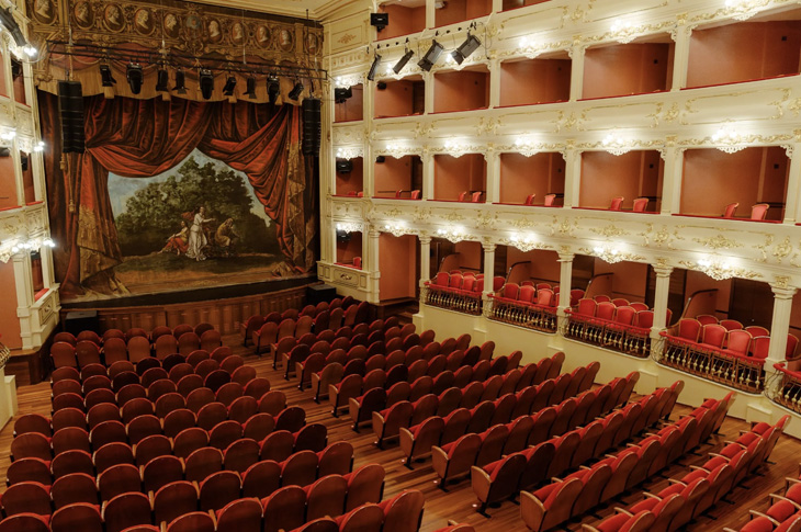 Since its reopening, the Teatre Principal de Maó has been the center of the city's theatrical, operatic, and social life, as the largest-capacity venue on the island