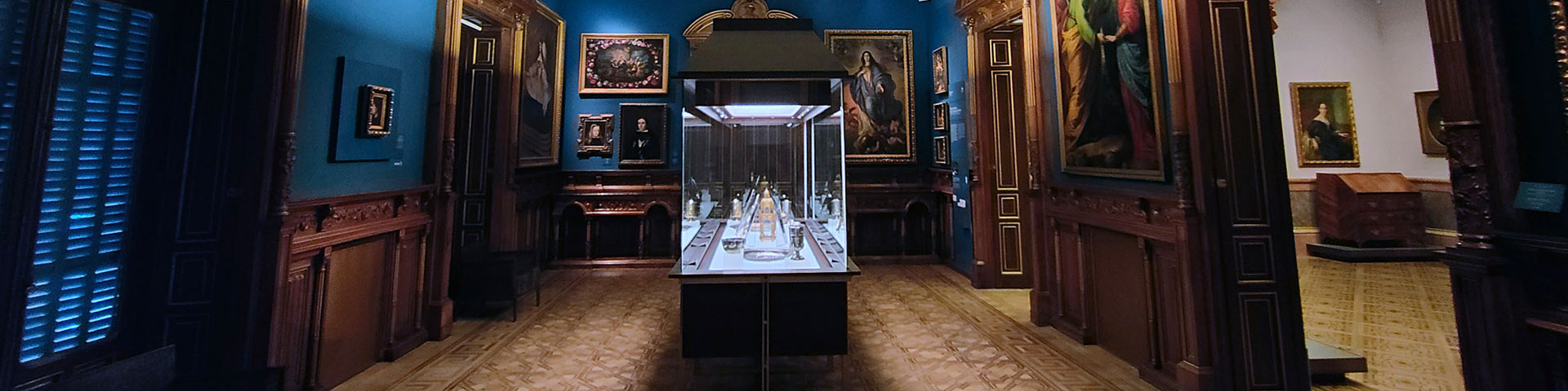A coleção do Museu Lázaro Galdiano é composta por mais de 12.500 peças que vão desde o século VI a.C. até a primeira metade do século XIX. Na imagem, sala 11