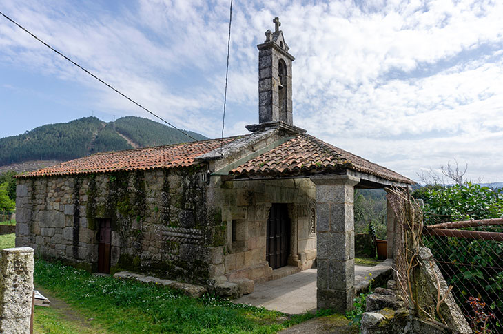 Pre-Romanesque San Xes de Francelos Church in Ourense, Galicia