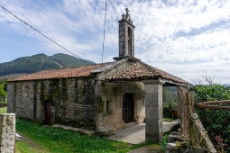 Pre-Romanesque San Xes de Francelos Church in Ourense, Galicia