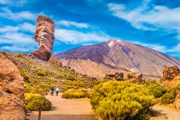 Rock formation at Los Roques de García in the Teide National Park (Tenerife, Canary Islands) Rock formation at Los Roques de García in the Teide National Park (Tenerife, Canary Islands)