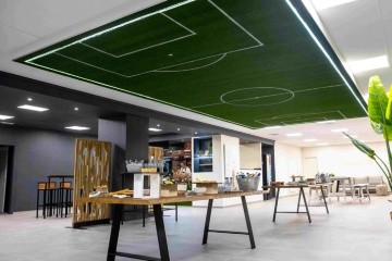 Sala Mestalla 1923, et uafhængigt og eksklusivt rum med alle faciliteter til at holde arbejdsmøder med den bedste gastronomiske oplevelse