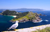 Imagen de las Islas Cíes en el Parque Nacional Marítimo-Terrestre de las Islas Atlánticas de Galicia Imagen de las Islas Cíes en el Parque Nacional Marítimo-Terrestre de las Islas Atlánticas de Galicia