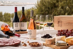 The Torralbenc Winery in Menorca encompasses 16 hectares of vineyards with ten grape varieties