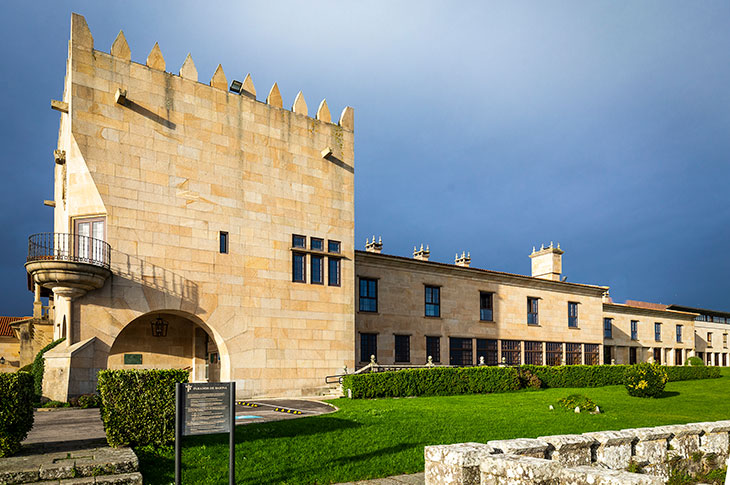 Paradoren i Baiona (Pontevedra) er et af de hoteller, der for nylig er blevet renoveret med støtte fra Turespaña