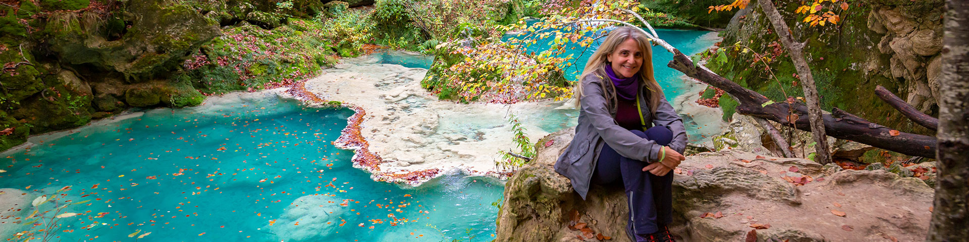 With its crystal-clear waters and turquoise pools, the Urederra spring is located in the Urbasa-Andía Nature Park and was declared a nature reserve in 1987