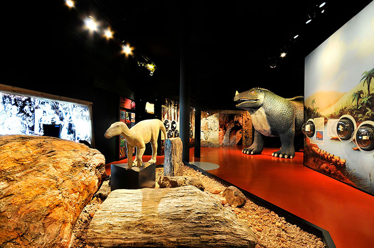 O Territorio Dinópolis tem a sua sede principal em Teruel, mas conta com 7 sub-sedes: Peñarroya de Tastavins, Galve, Rubielos de Mora, Castellote, Albarracín, Riodeva e Ariño © Dinópolis Teruel