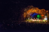 Pictured: the Jameos del Agua auditorium, with capacity for 500 people Pictured: the Jameos del Agua auditorium, with capacity for 500 people