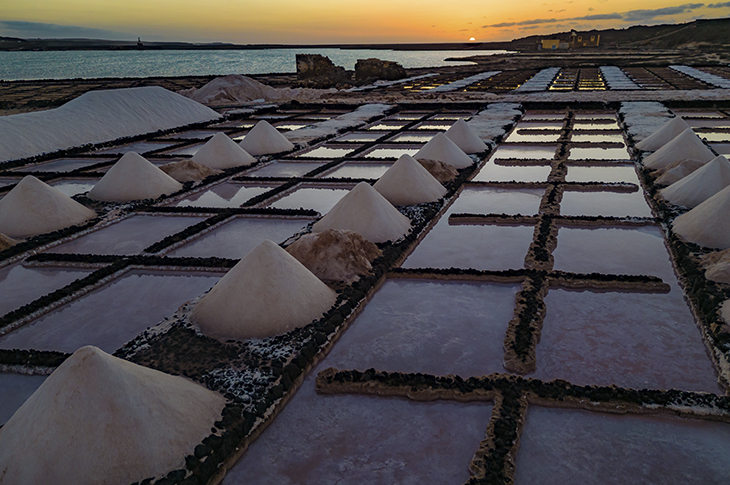 The Janubio Salt Mines offer guided tours where tradition, landscape and craftsmanship culminate with a fleur de sel tasting The Janubio Salt Mines offer guided tours where tradition, landscape and craftsmanship culminate with a fleur de sel tasting