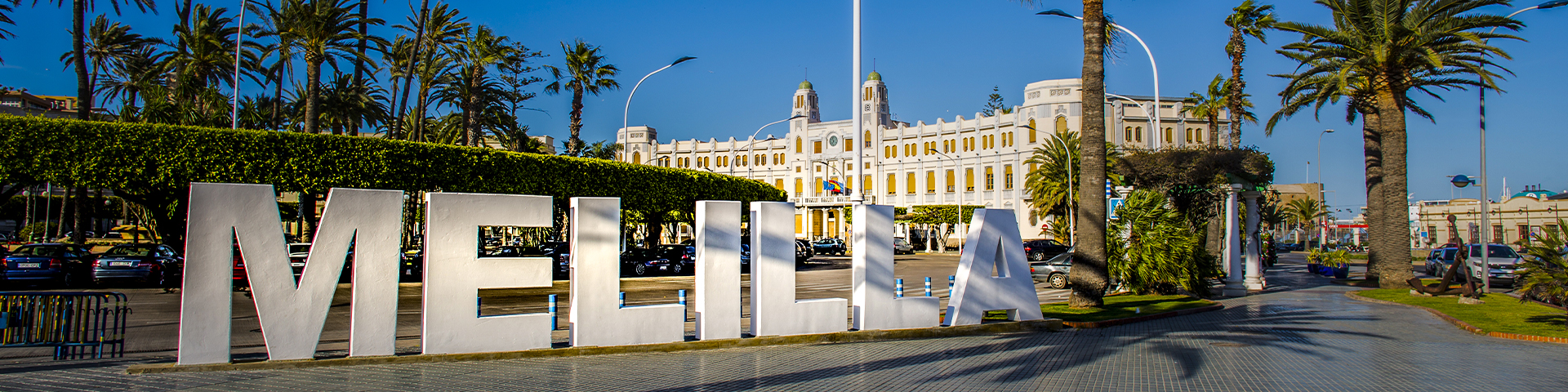 Der Versammlungspalast von Melilla ist ein Art-déco- Gebäude aus der modernistischen Stadterweiterung