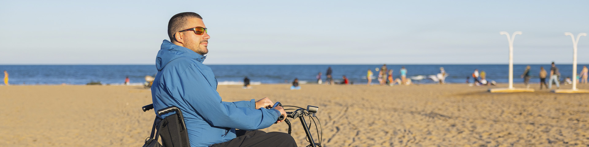 Spain has around 600 beaches equipped with facilities and services accessible to people with reduced mobility or sensory disabilities