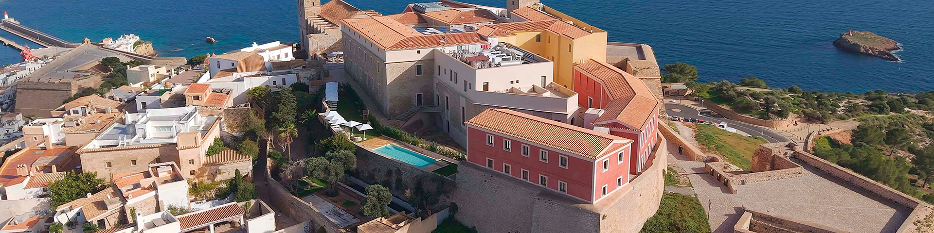 Der Parador de Ibiza befindet sich in Dalt Vila, einem UNESCO-Weltkulturerbe