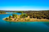The Ruidera Lagoons Nature Park consists of the Peñarroya reservoir and fifteen lagoons, including Conceja (pictured) The Ruidera Lagoons Nature Park consists of the Peñarroya reservoir and fifteen lagoons, including Conceja (pictured)