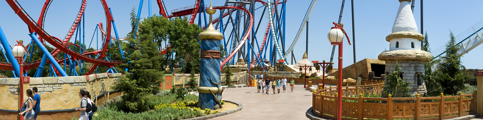 PortAventura World is made up of three distinct theme parks