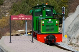 The Cement Train’s third stop is the Artigas Gardens, designed by Antoni Gaudí in the early 20th century