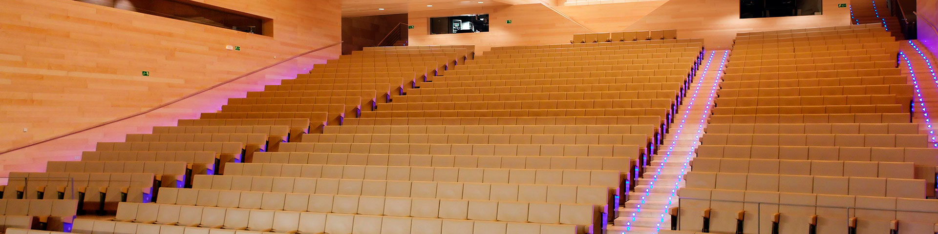 The Congress and Auditorium of La Rioja, better known as Riojaforum, was inaugurated in 2004 and its main auditorium has a capacity for 1,223 people