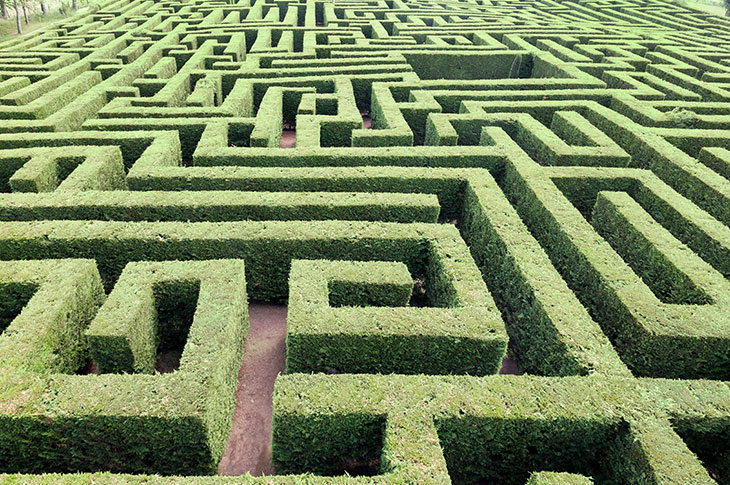 The Villapresente labyrinth (Reocín, Cantabria) is Spain’s largest permanent plant labyrinth The Villapresente labyrinth (Reocín, Cantabria) is Spain’s largest permanent plant labyrinth