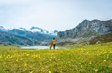 Lake Ercina in Covadonga (Picos de Europa National Park) is one of the most popular spots in Asturias Lake Ercina in Covadonga (Picos de Europa National Park) is one of the most popular spots in Asturias