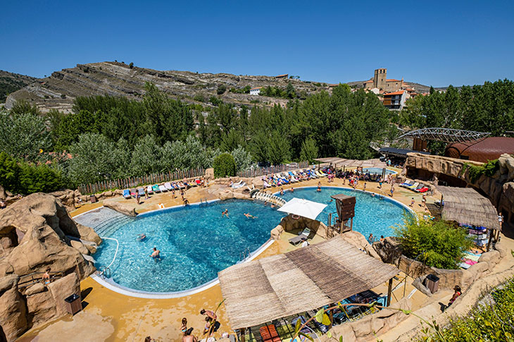El Barranco Perdido is a paleo-adventure park located in Enciso, one of the areas with the highest number of dinosaur footprint sites in Europe