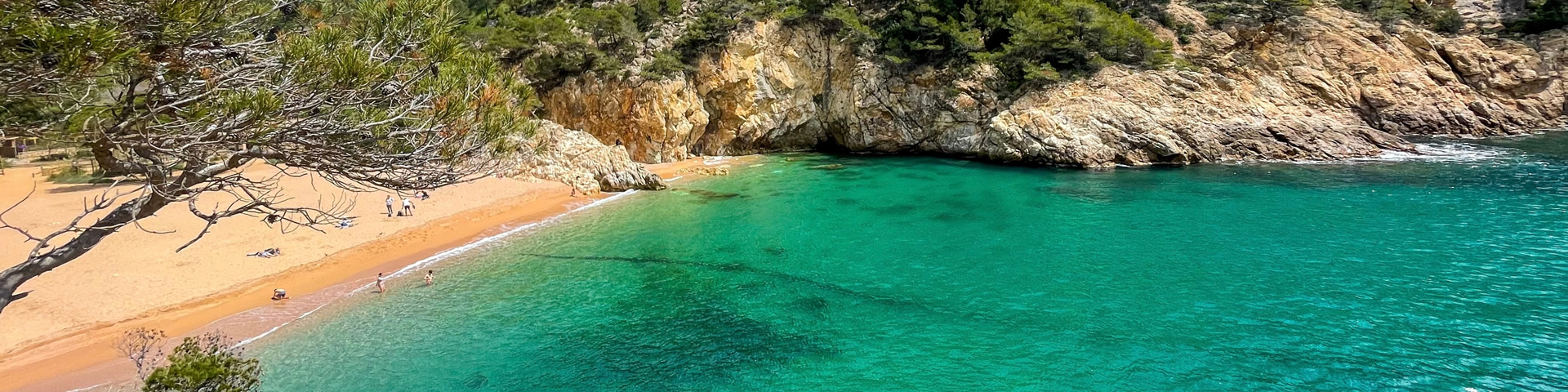 Private cove on the Costa Brava