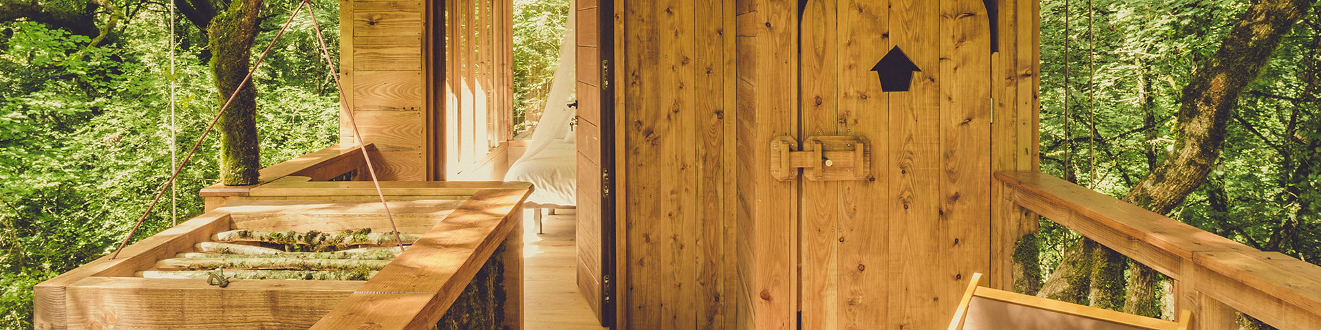 Basoa Suites consta de siete preciosas suites dobles construidas sobre los árboles © Basoa Suites | Mikel Muruzábal Studio