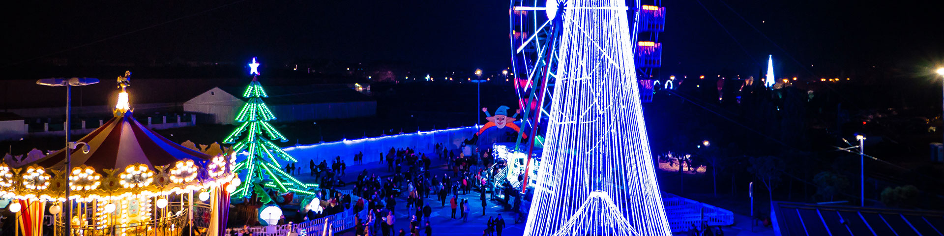 Parque temático de Torrejón de Ardoz, municipio madrileño distinguido con el título de Capital Europea de la Navidad