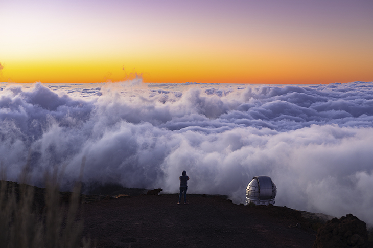 Roque de los Muchachos in La Palma offers one of the best skies in the world for stargazing Roque de los Muchachos in La Palma offers one of the best skies in the world for stargazing