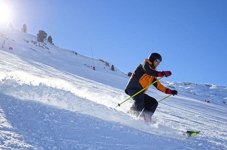 Candanchú resort (Aragón) is divided into four distinct areas catering to skiers of all levels