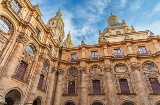 Den berömda klostergården vid universitetet i Salamanca.
