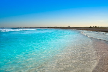 Playa de Pobla de Farnals y Massamagrell (Valencia, España)