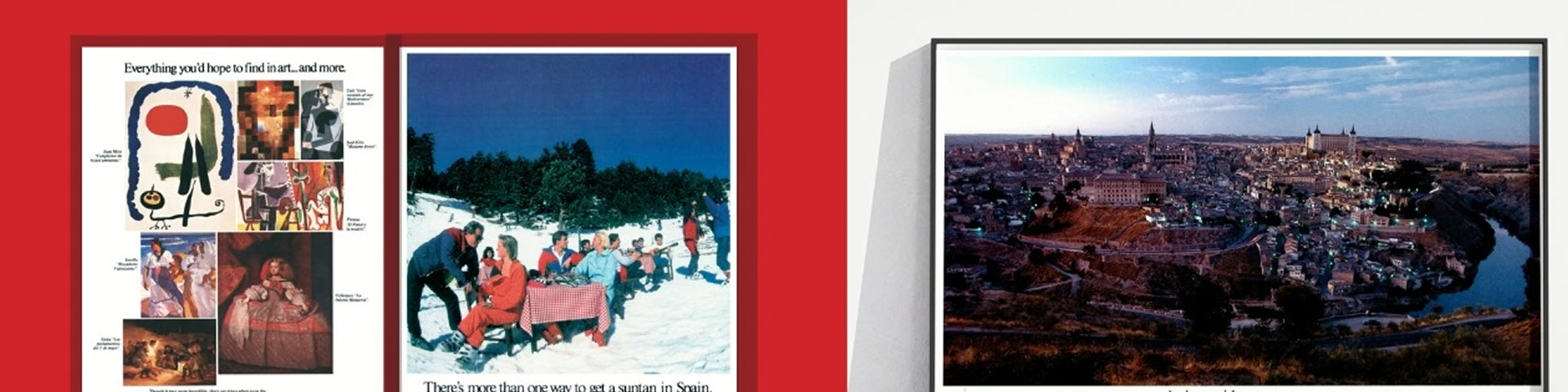 Alt under solen, det første internationale slogan, der blev brugt mellem 1983 og 1991.