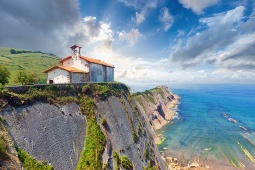 The Chapel of San Telmo in Zumaia is one of the most iconic scenes in the film Spanish Affair