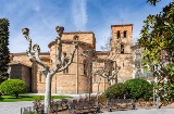 Romanesque apse and bell tower of the Church of Saint Peter Romanesque apse and bell tower of the Church of Saint Peter