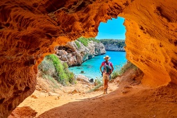 Over time, nature-based cultural activities and visits to the island's stunning coves (pictured, Cala des Moro) have replaced the nightlife tourism