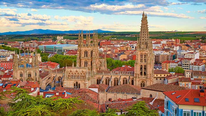Panorámica de la Catedral de León