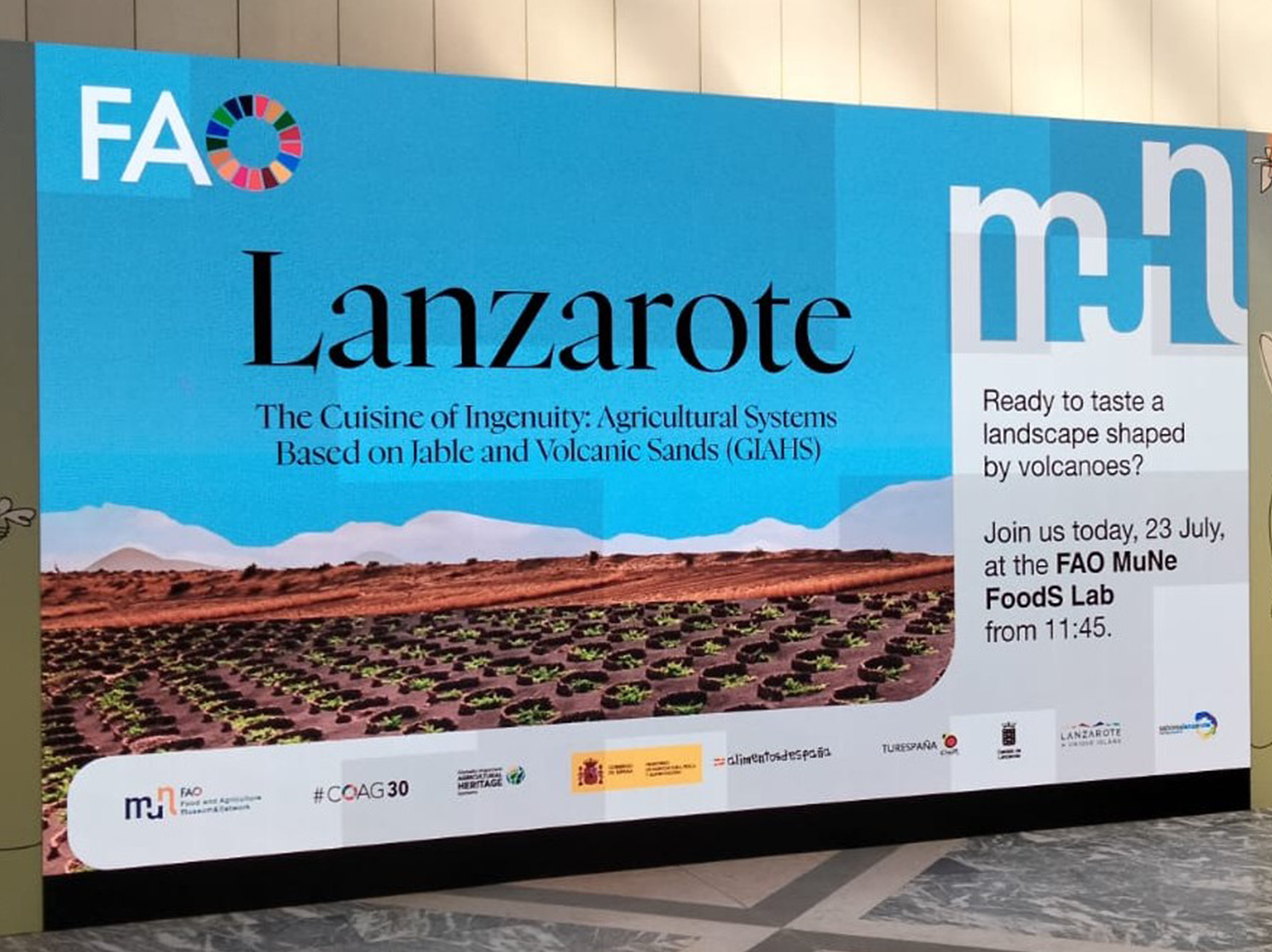 Promoción de Lanzarote en FAO