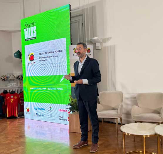 Spain Talks en Buenos Aires, Felipe Formariz