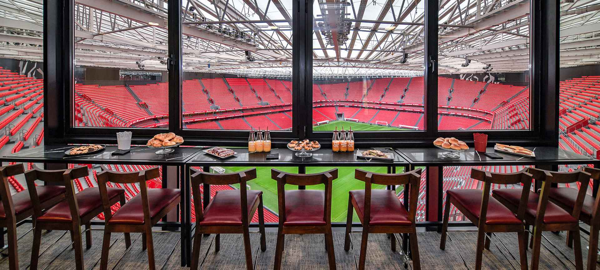 Espace VIP du Sky Box du stade San Mamés